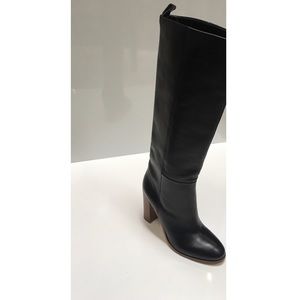 Barney’s NY leather heel boots
